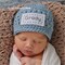 Newborn Hat with Name, Personalized Baby Beanie, Custom Baby Gift, Monogrammed Newborn Hat, Baby Photo Prop, Baby Gift, Baby Name Reveal product 4